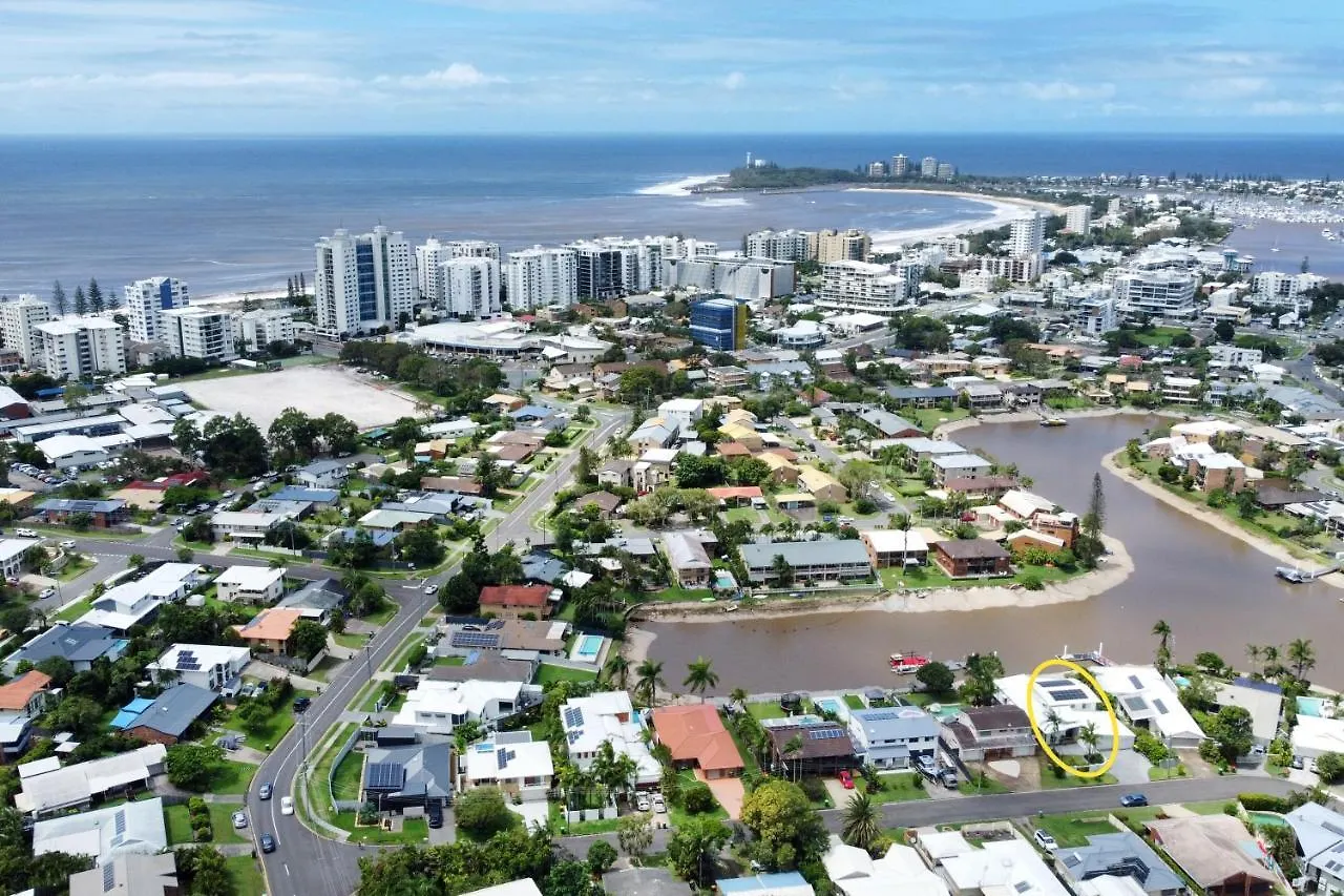 Stunning Mooloolaba Waterfront Home -10 Guests Zb1 Austrálie